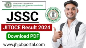 JSSC JITOCE Result 2024